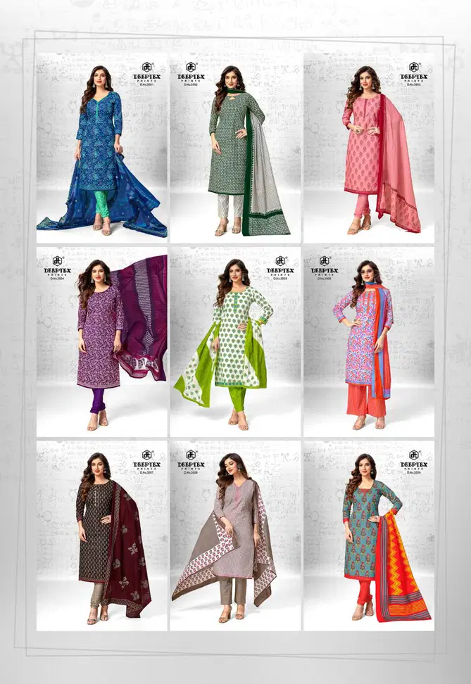 Deeptex Chief Guest Vol 35 Cotton Dress Material Wholesale Shop In Surat
